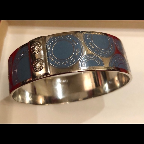 Coach authentic cuff bangle - Picture 3 of 11